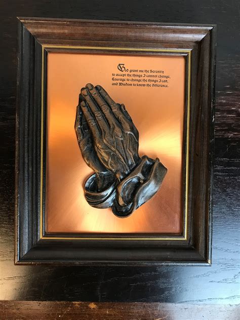 praying hands decor|praying hands wall plaque.